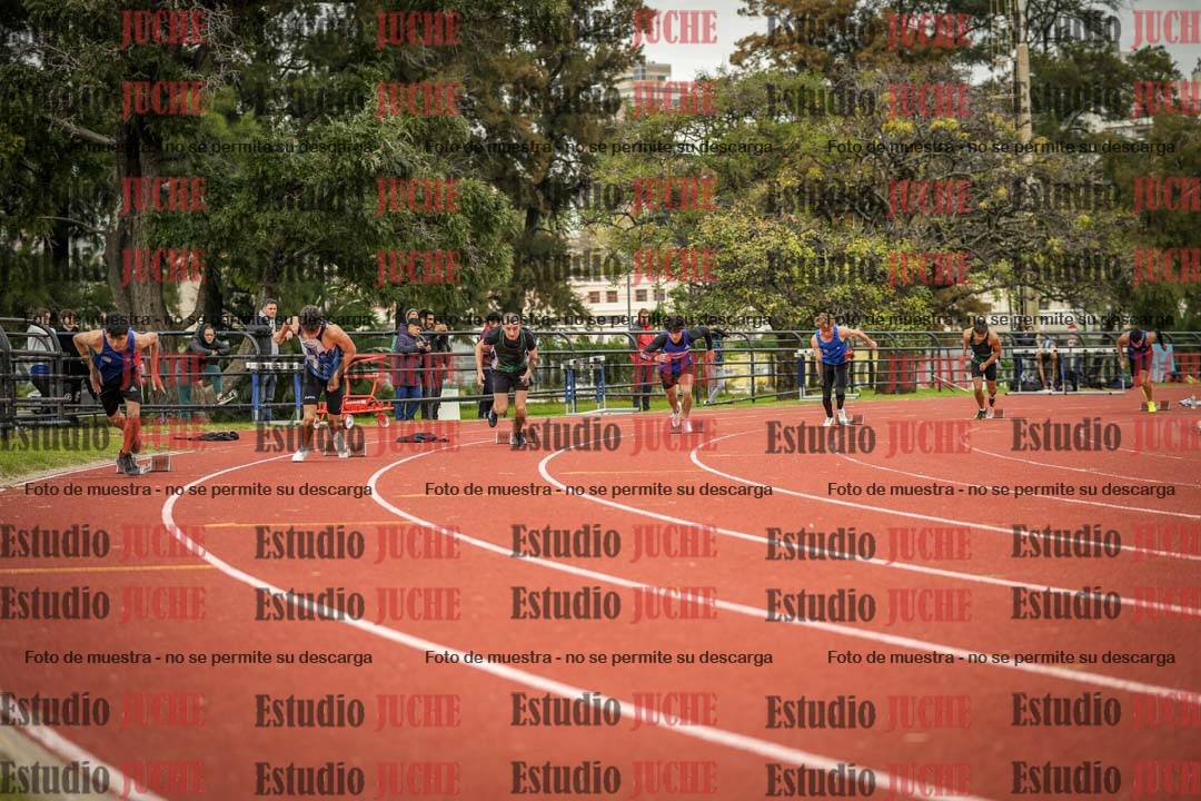 Fotos de los 200 m llanos de varones