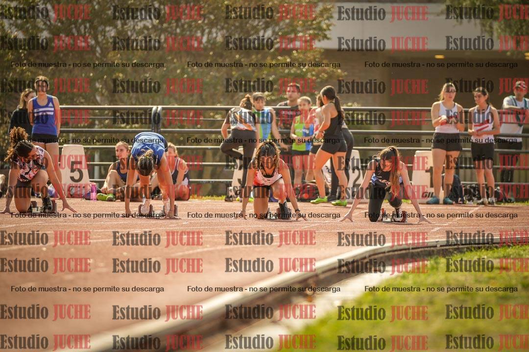 Fotos de los 100 m llanos de mujeres