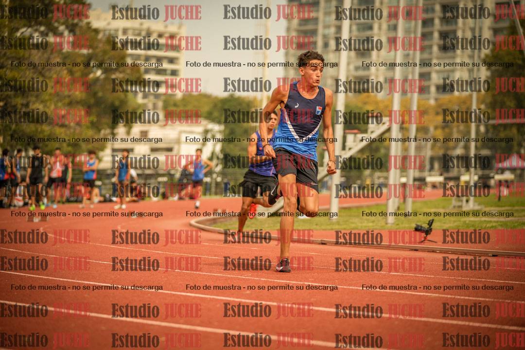 Fotos de los 200 m llanos de varones