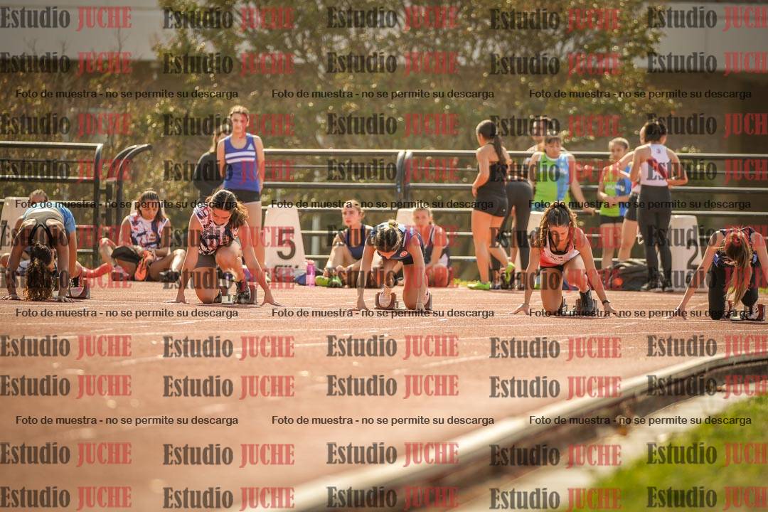 Fotos de los 100 m llanos de mujeres