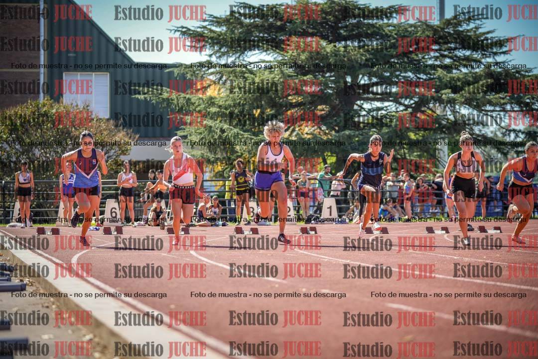 Fotos de los 100 m llanos de mujeres