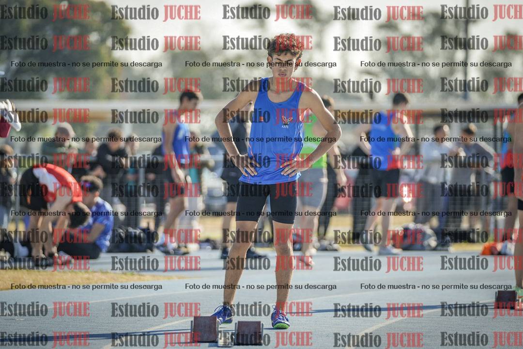Fotos de los 400 m llanos de varones
