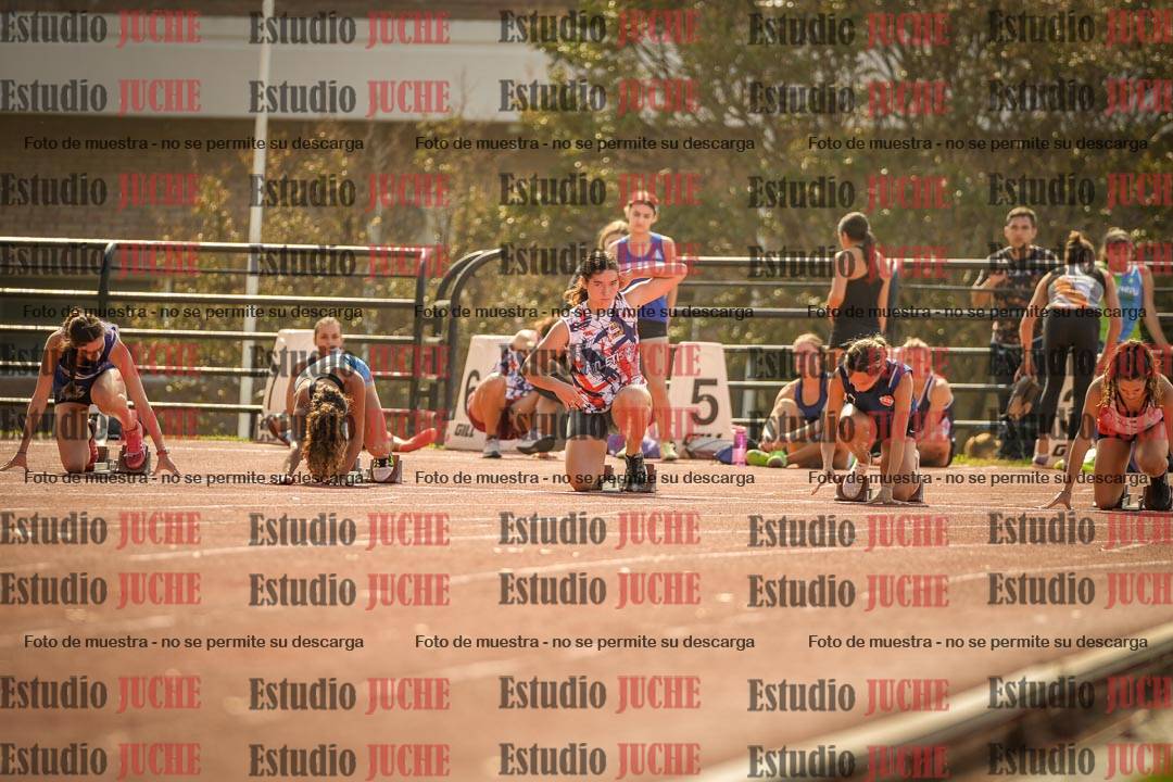 Fotos de los 100 m llanos de mujeres