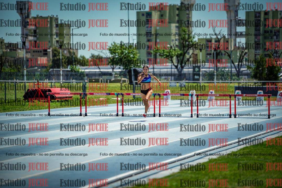 Fotos de los 400 m con vallas de mujeres