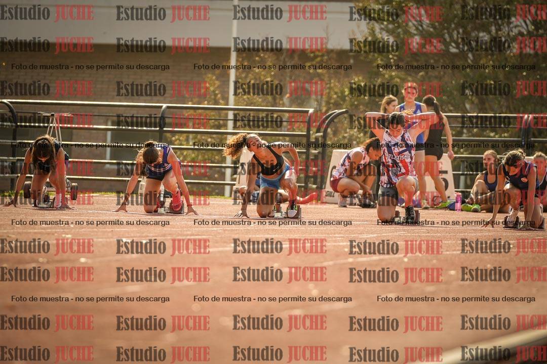 Fotos de los 100 m llanos de mujeres