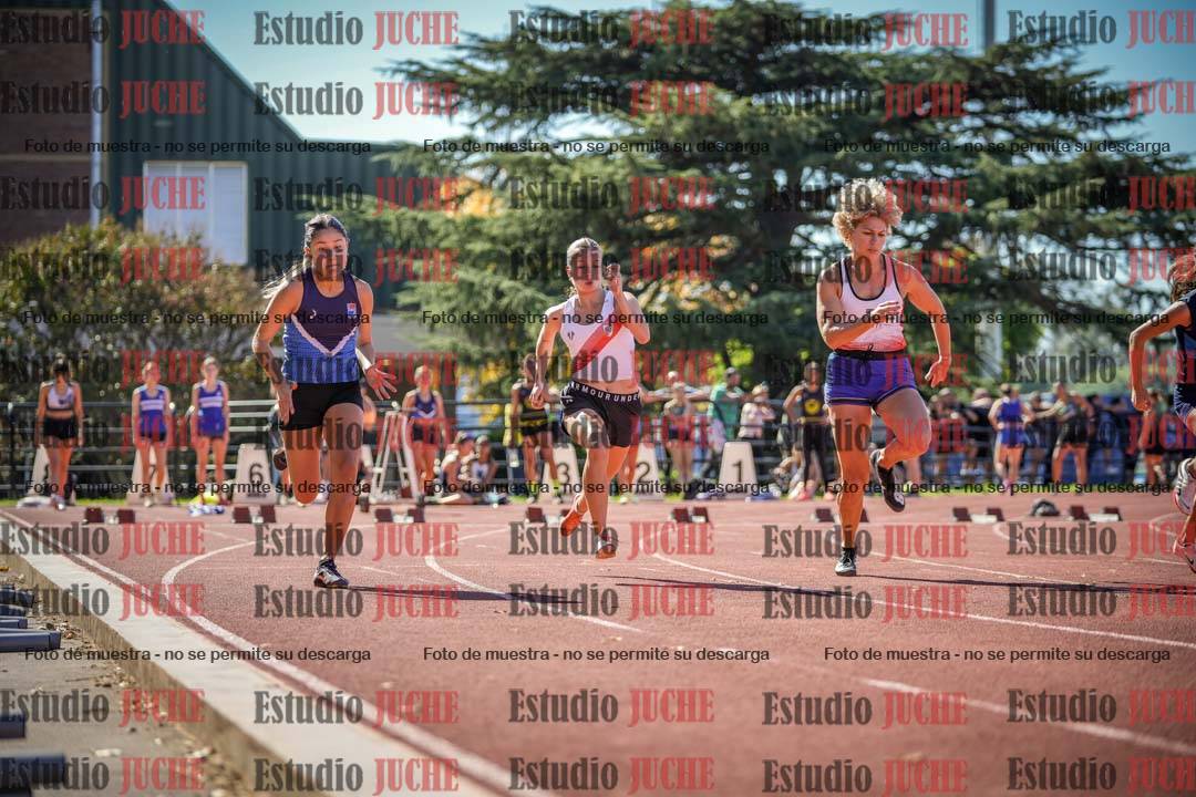 Fotos de los 100 m llanos de mujeres