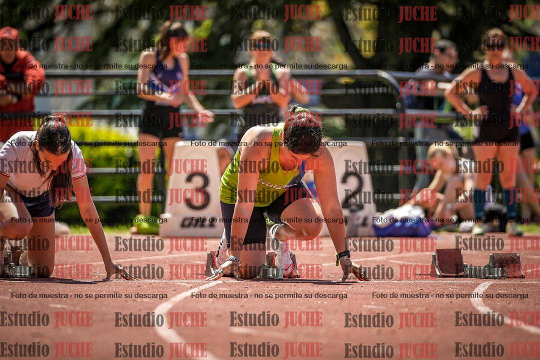 Fotos de los 100 m llanos de mujeres