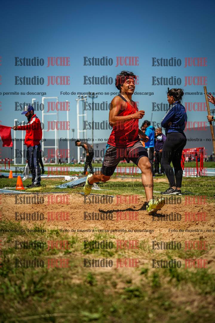 Fotos del salto en largo de varones - invitados