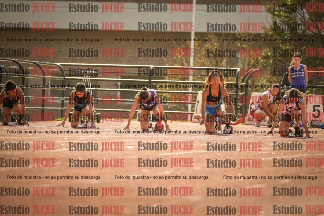 Fotos de los 100 m llanos de mujeres
