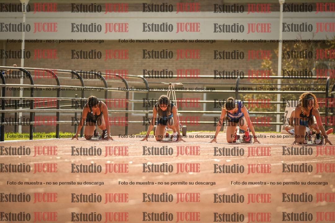 Fotos de los 100 m llanos de mujeres