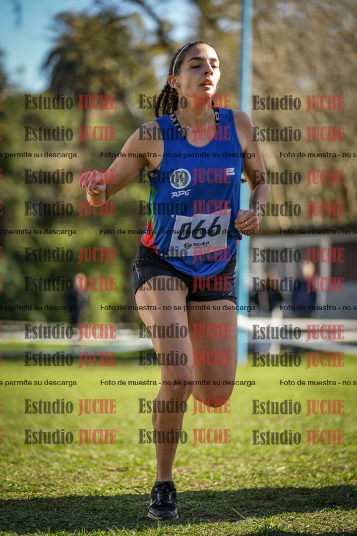 Fotos de la llegada del cross de 3000 m