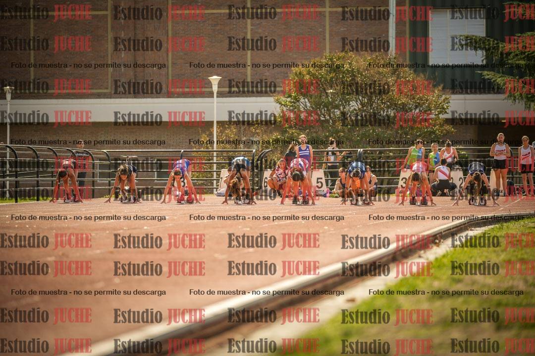 Fotos de los 100 m llanos de mujeres