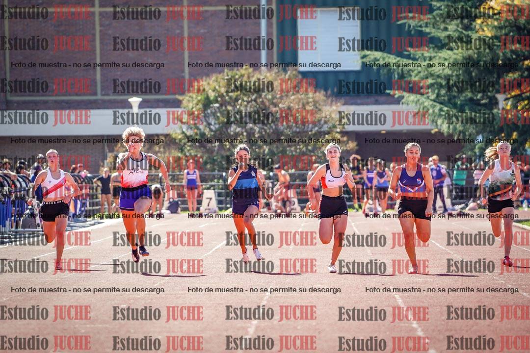Fotos de los 100 m llanos de mujeres