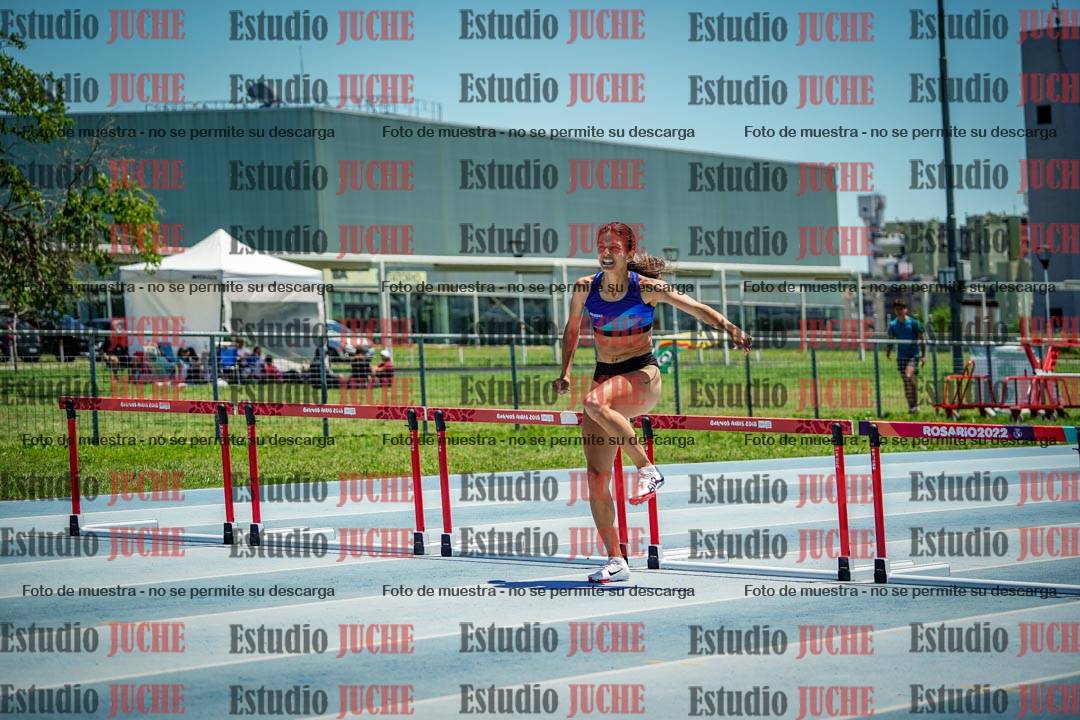 Fotos de los 400 m con vallas de mujeres