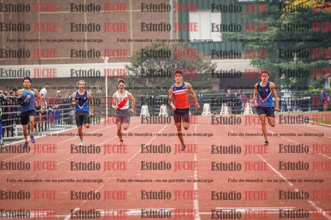 Fotos de los 200 m llanos de varones