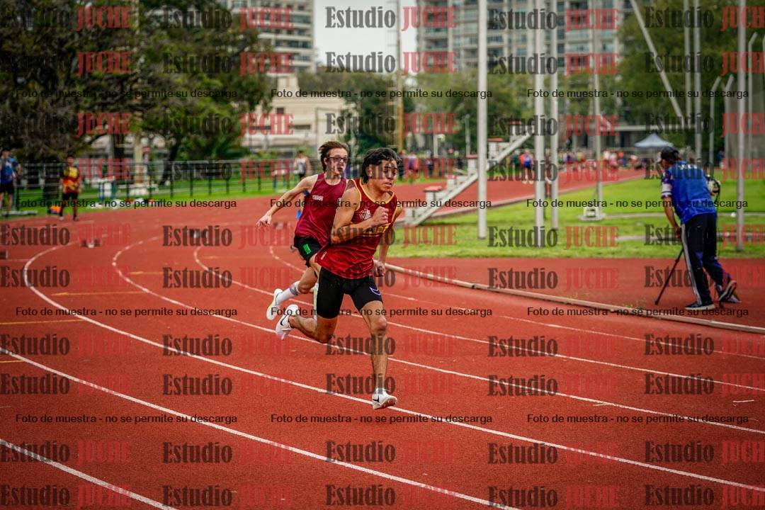 Fotos de los 200 m de varones