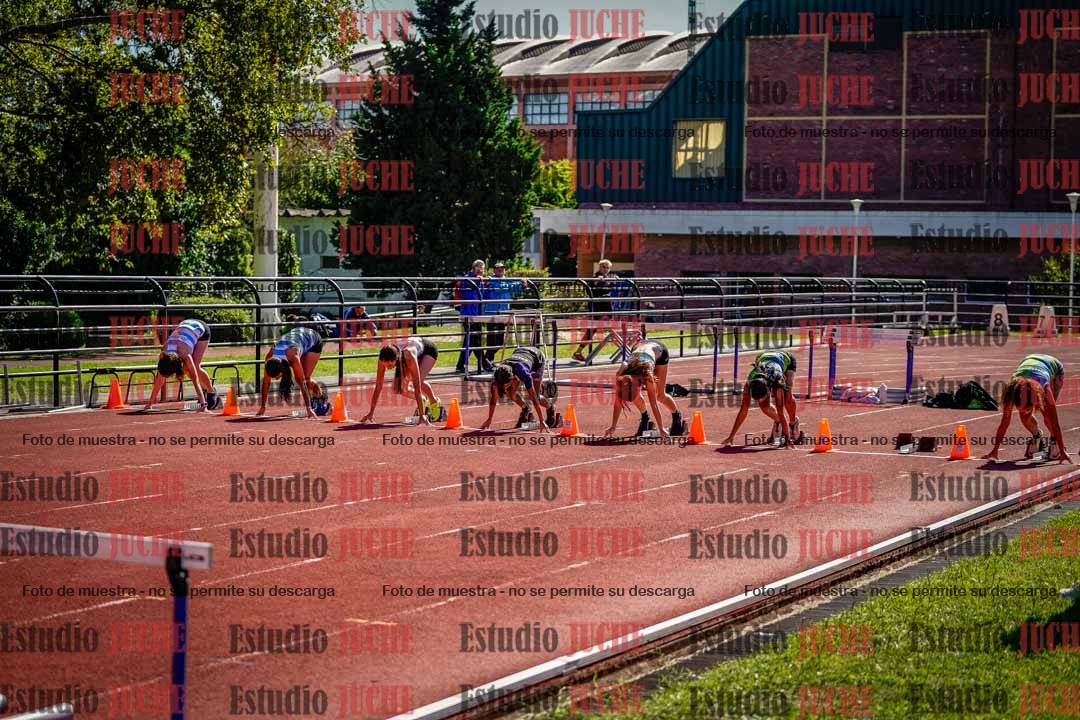 Fotos de los 80 m con vallas de mujeres