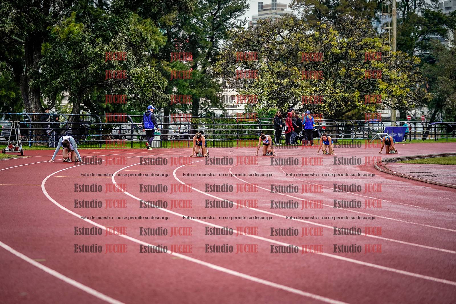 Fotos de los 200 m llanos de mujeres - heptatlón 4