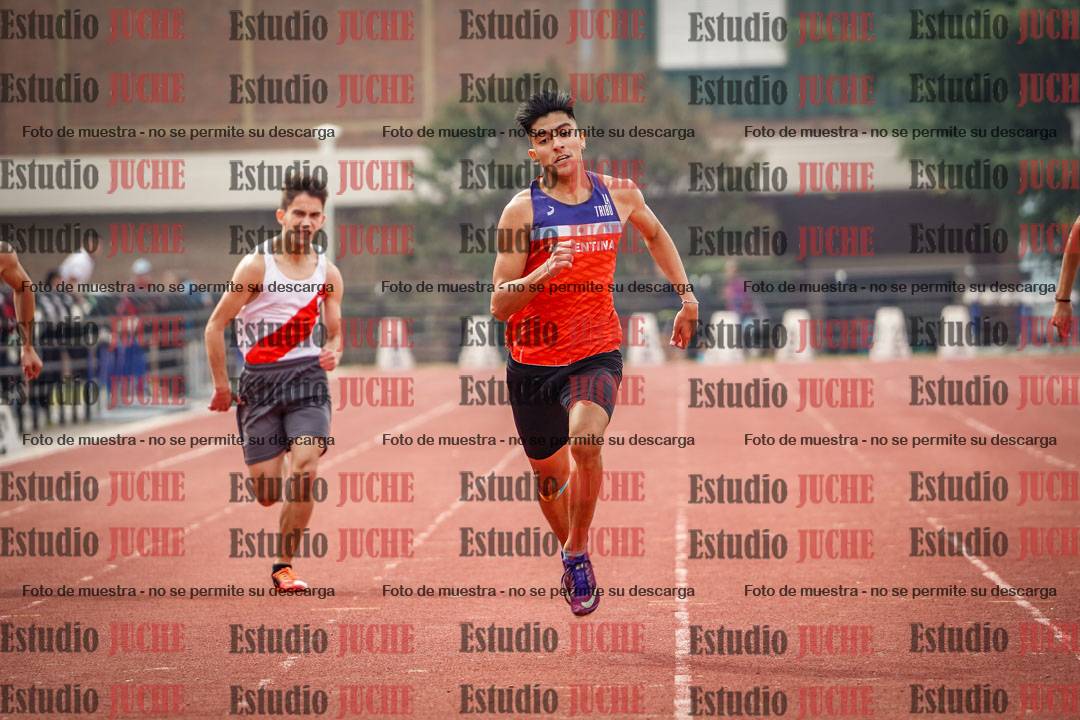 Fotos de los 200 m llanos de varones