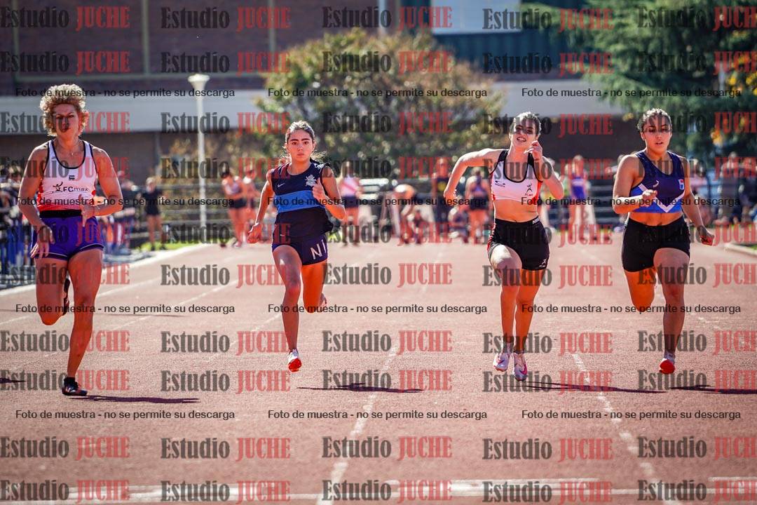 Fotos de los 100 m llanos de mujeres