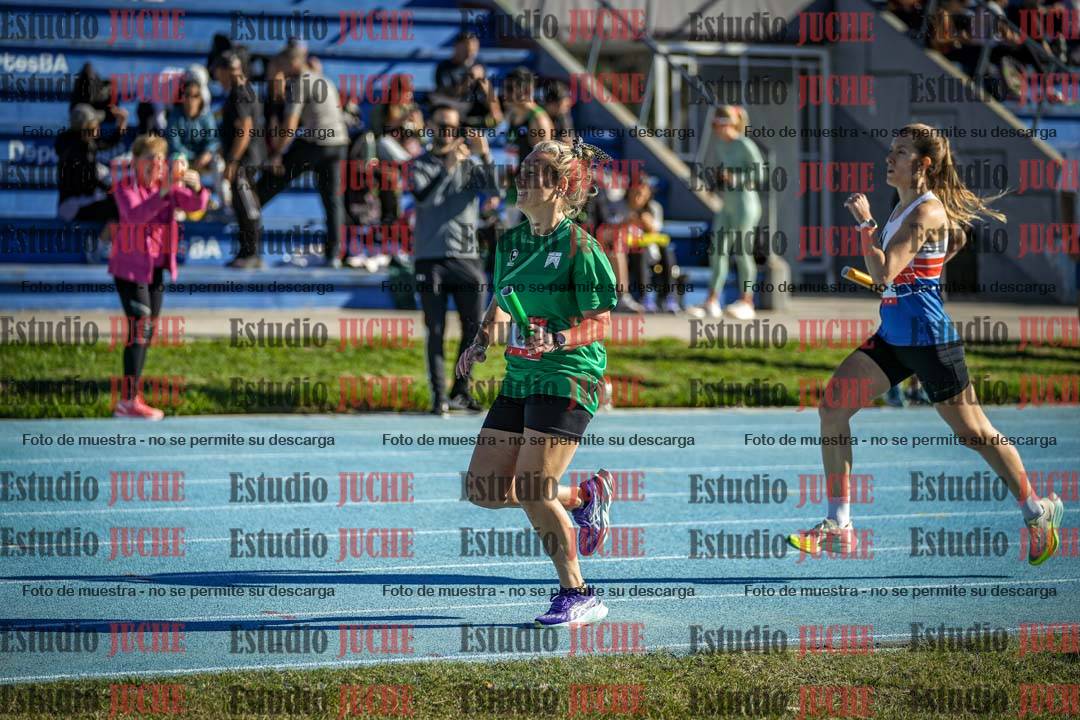 Fotos durante los relevos