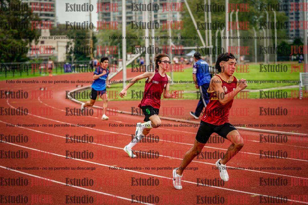 Fotos de los 200 m de varones