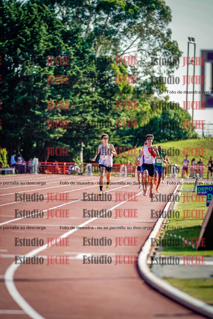 Fotos de los 1500 m llanos de varones