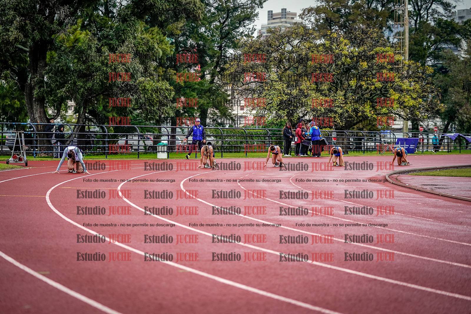 Fotos de los 200 m llanos de mujeres - heptatlón 4