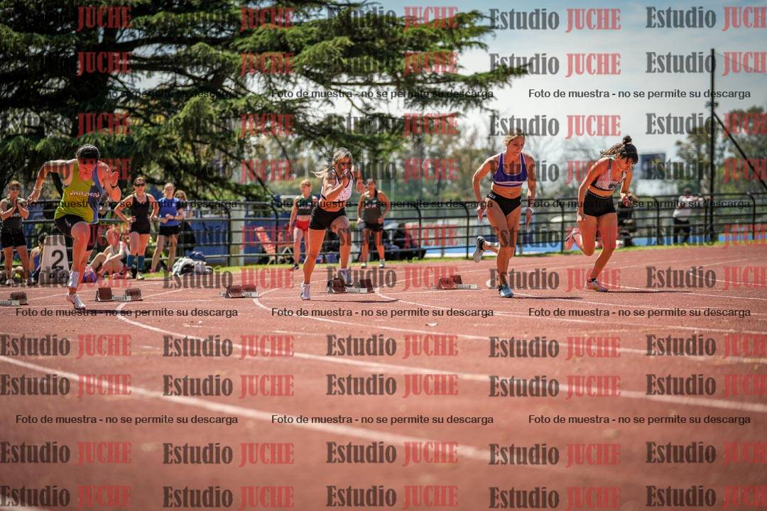 Fotos de los 100 m llanos de mujeres