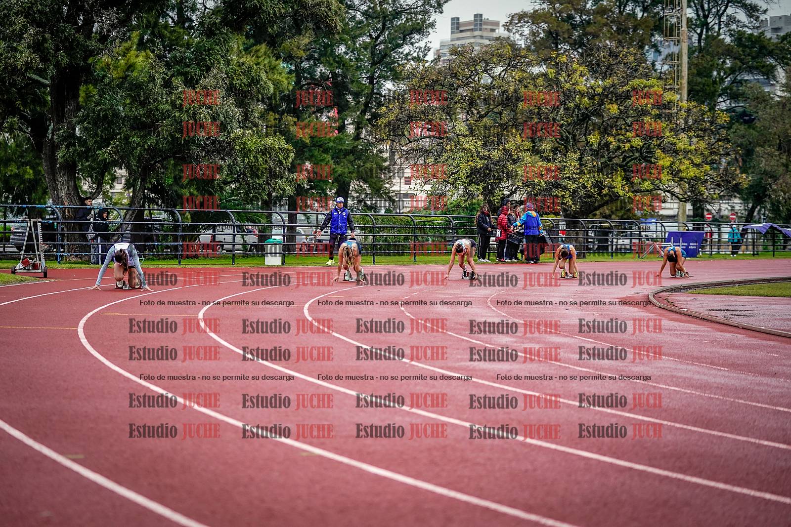 Fotos de los 200 m llanos de mujeres - heptatlón 4