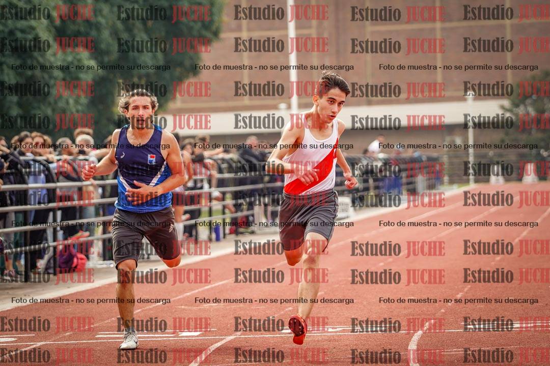Fotos de los 200 m llanos de varones