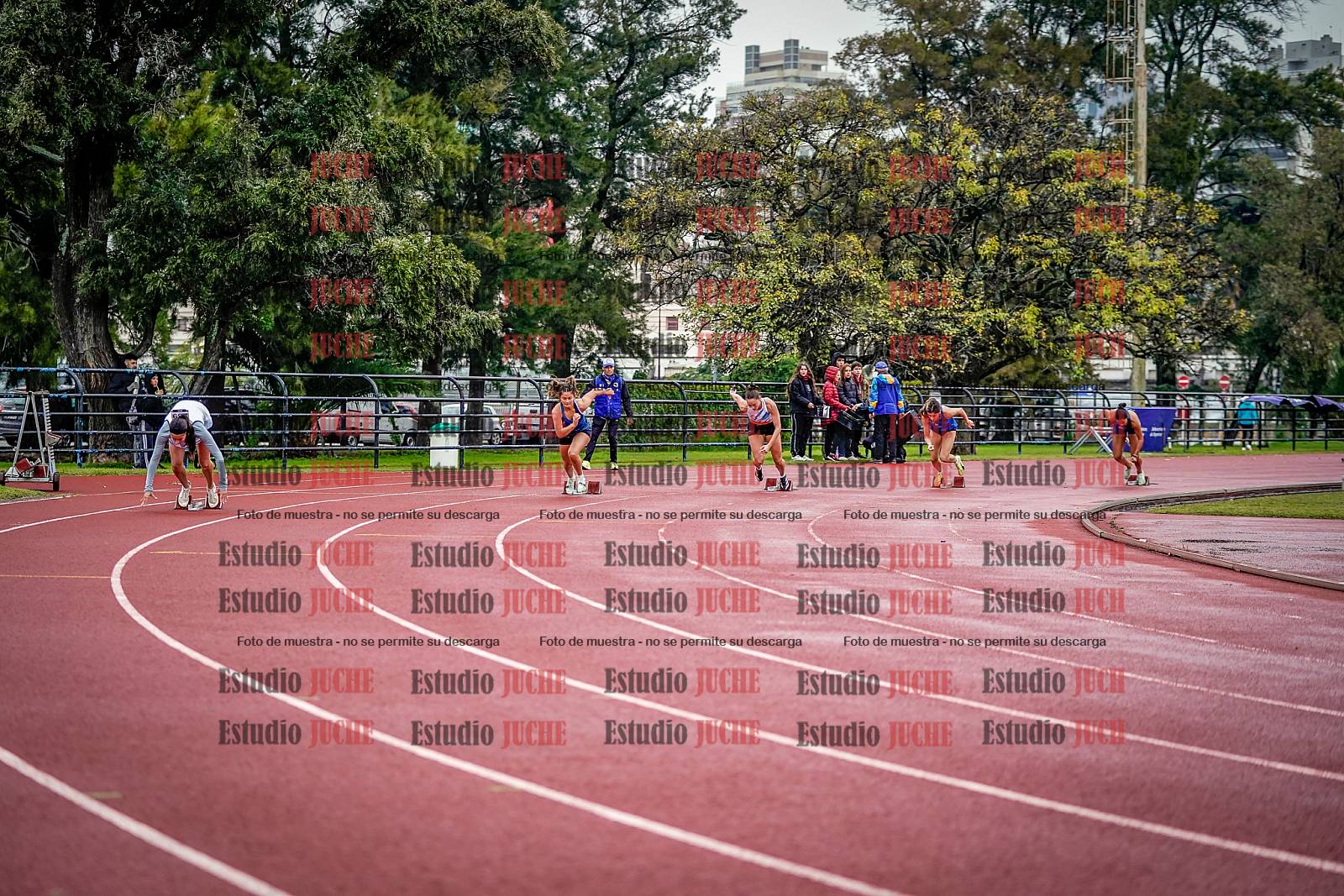 Fotos de los 200 m llanos de mujeres - heptatlón 4