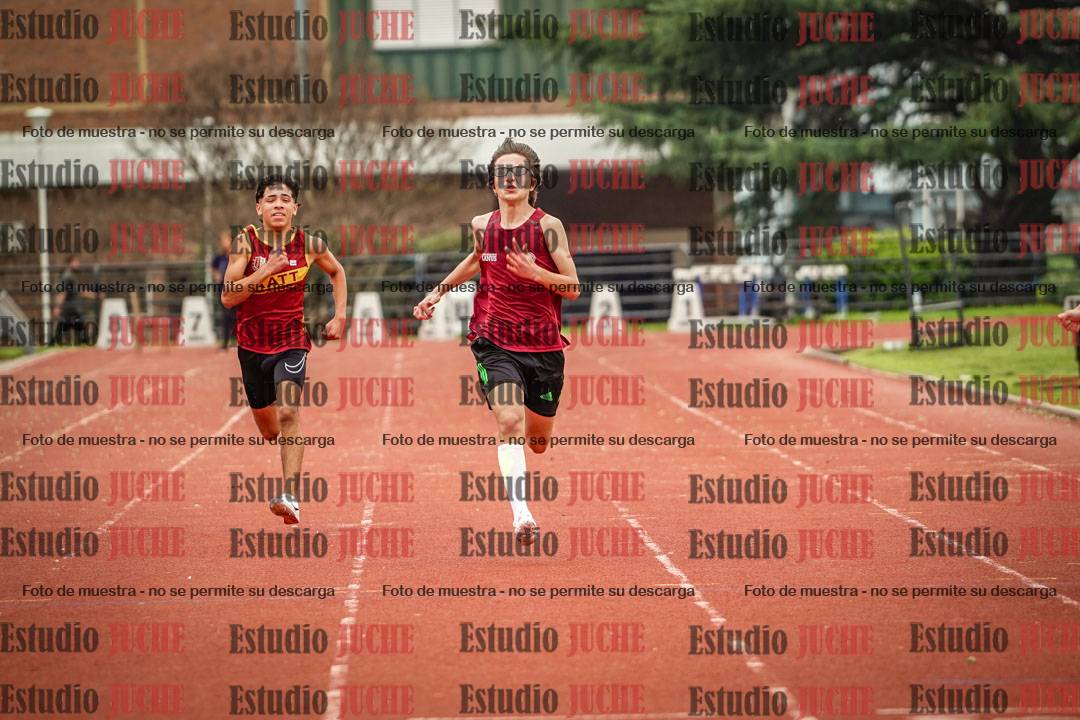 Fotos de los 200 m de varones