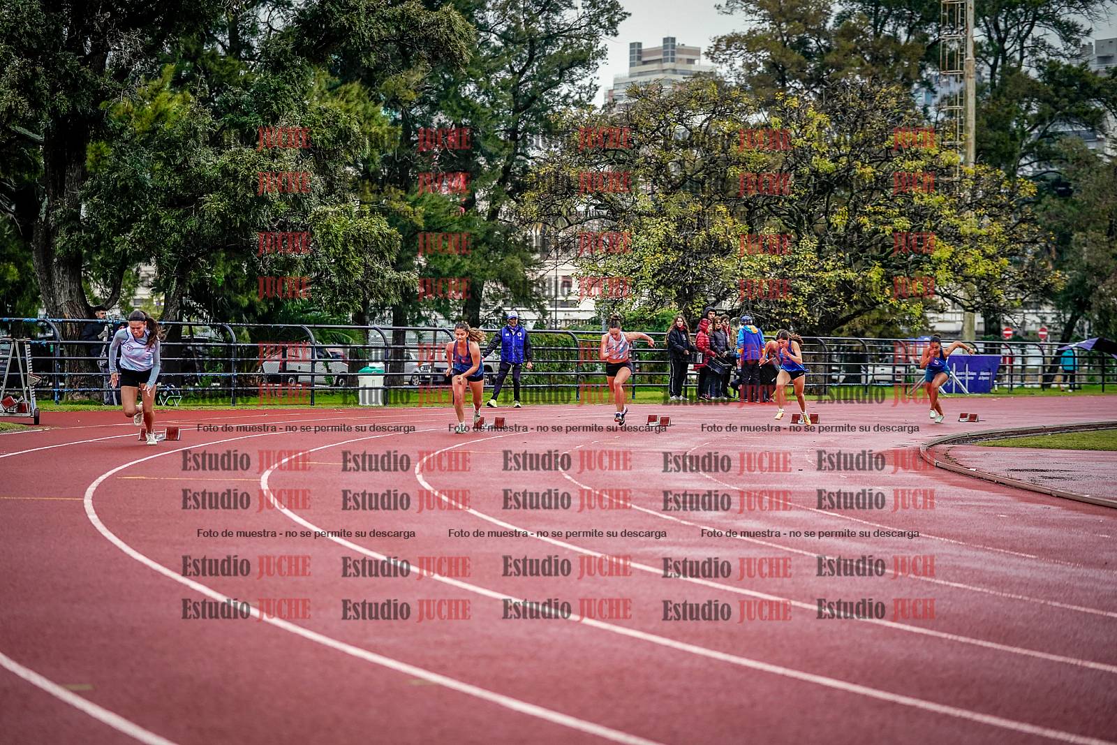 Fotos de los 200 m llanos de mujeres - heptatlón 4