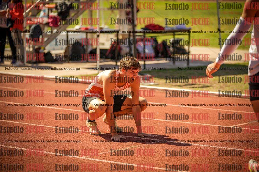 Fotos de los 400 m llanos de varones