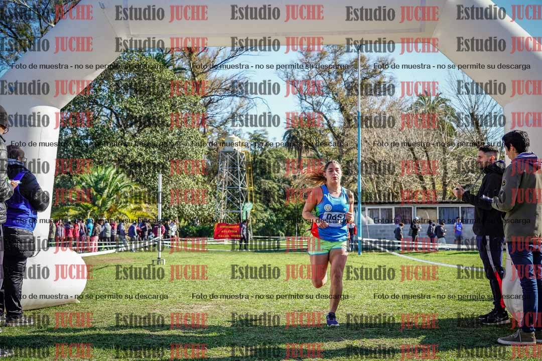 Fotos de la llegada del cross de 3000 m
