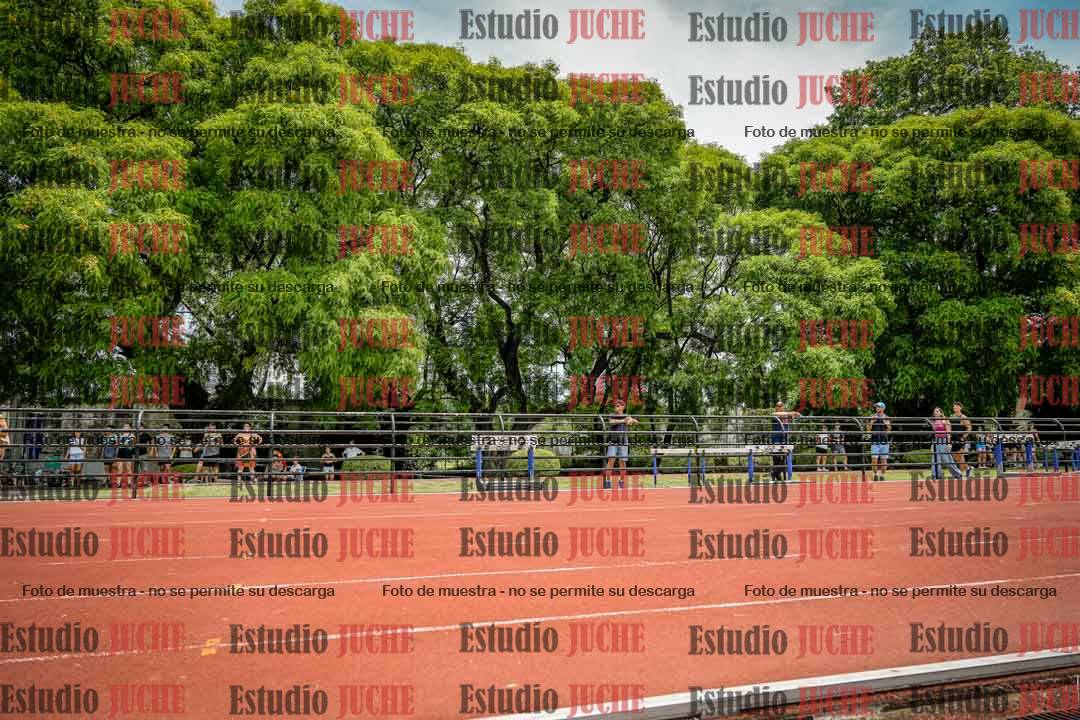 Fotos de los 100 m llanos de varones
