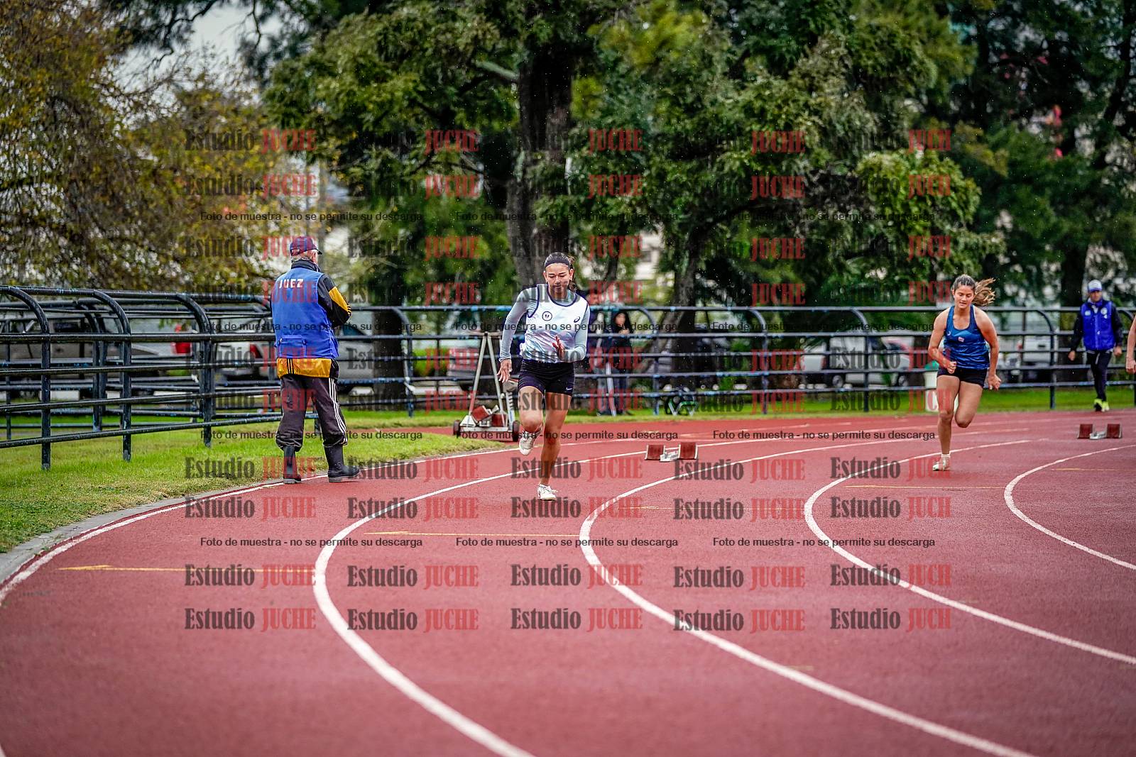 Fotos de los 200 m llanos de mujeres - heptatlón 4