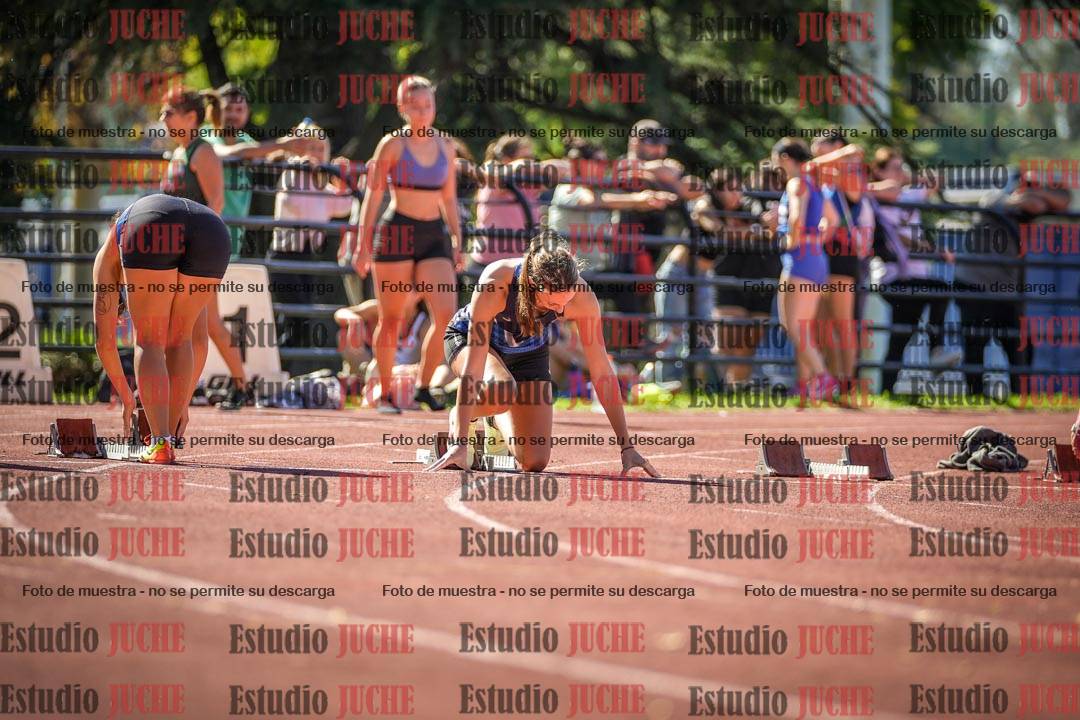 Fotos de los 100 m llanos de mujeres