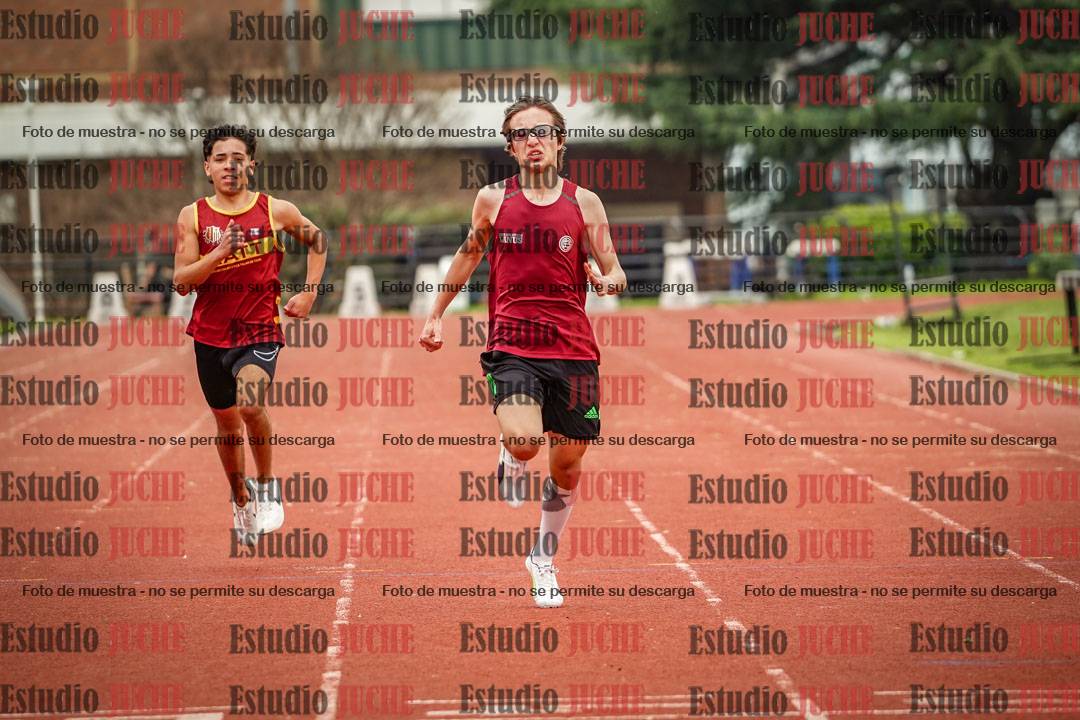 Fotos de los 200 m de varones
