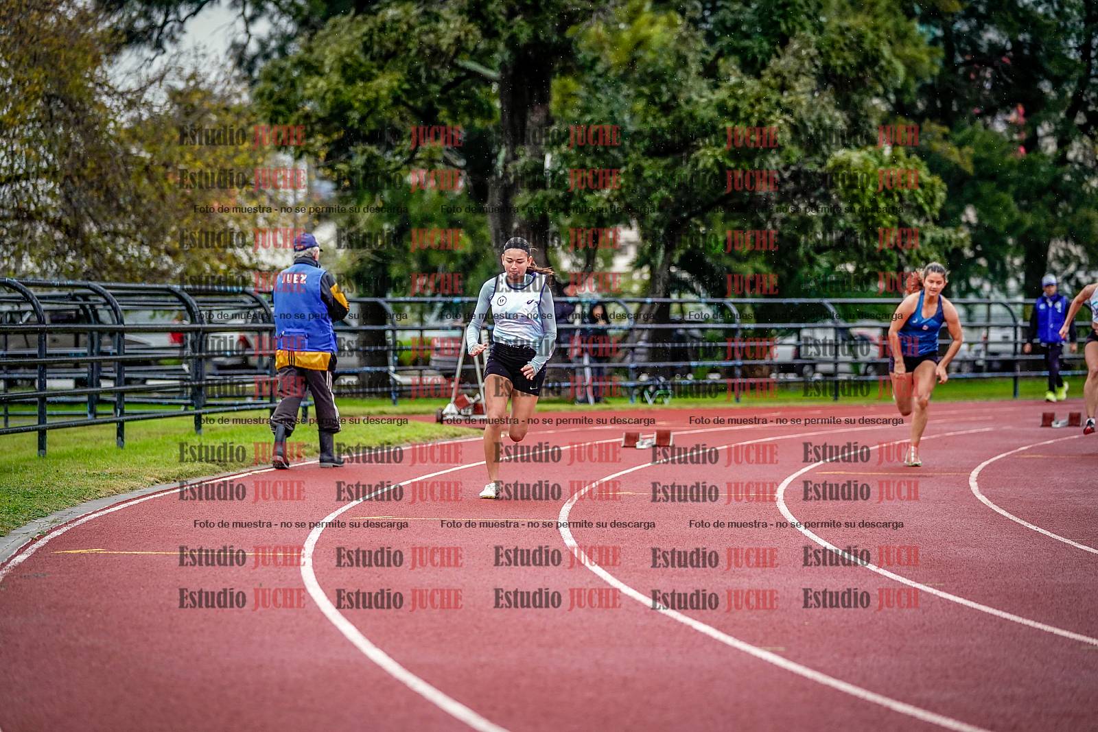 Fotos de los 200 m llanos de mujeres - heptatlón 4