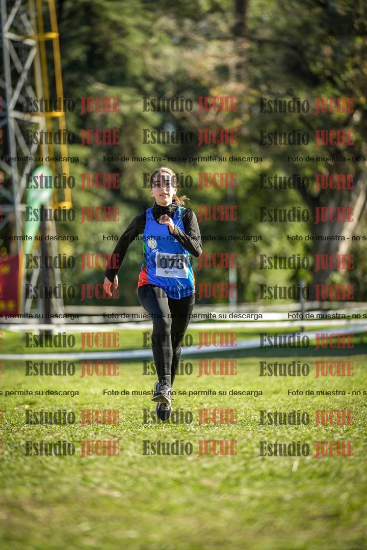 Fotos de la llegada del cross de 3000 m