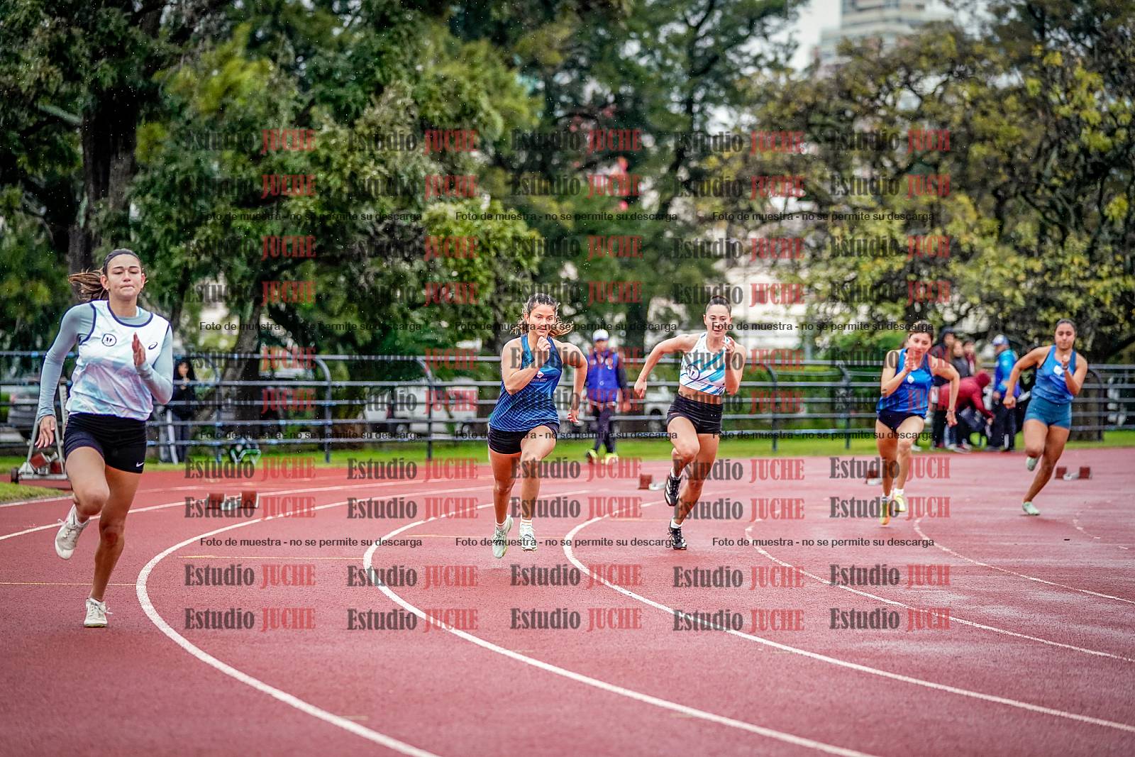 Fotos de los 200 m llanos de mujeres - heptatlón 4