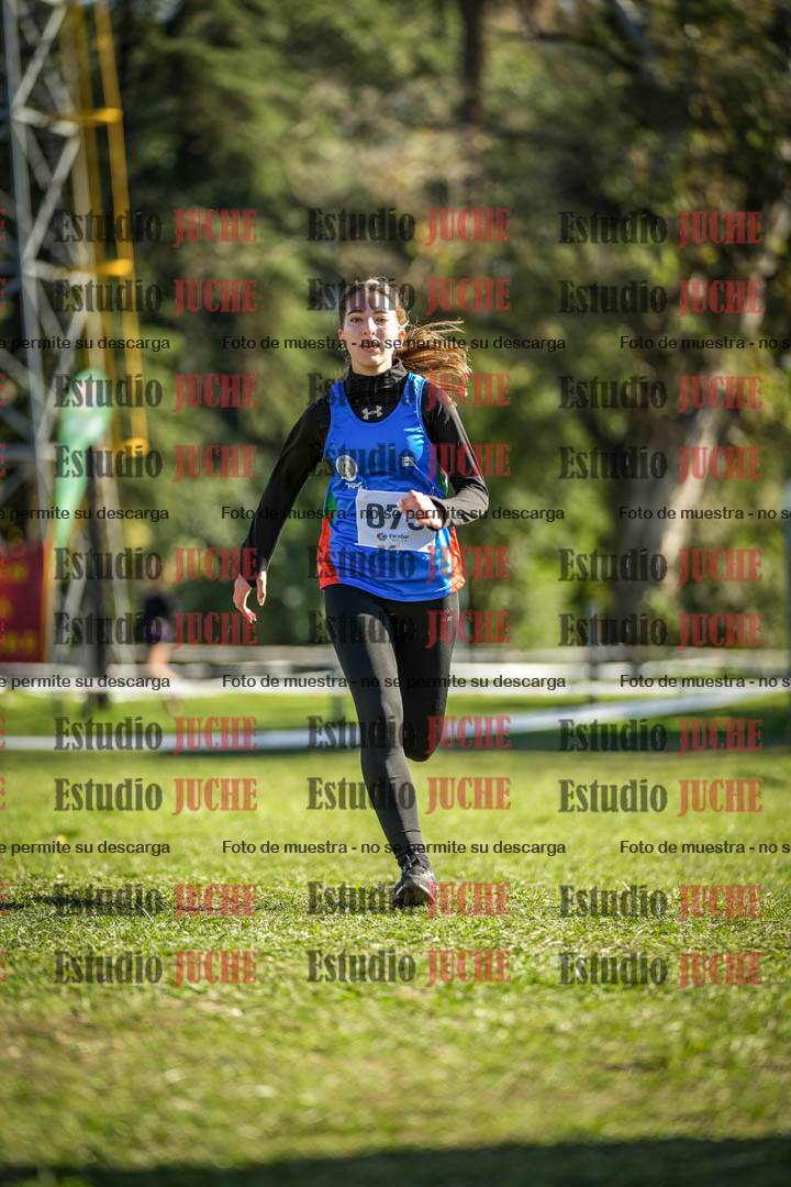 Fotos de la llegada del cross de 3000 m