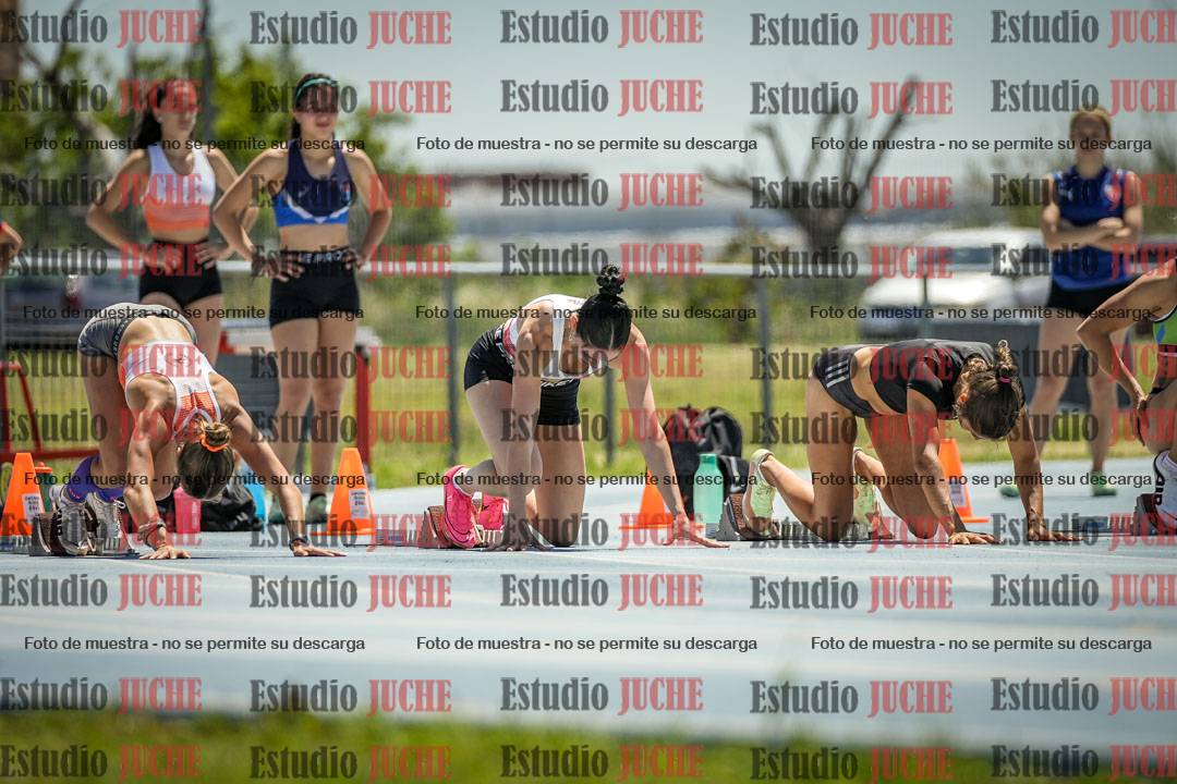 Fotos de los 100 m llanos de mujeres