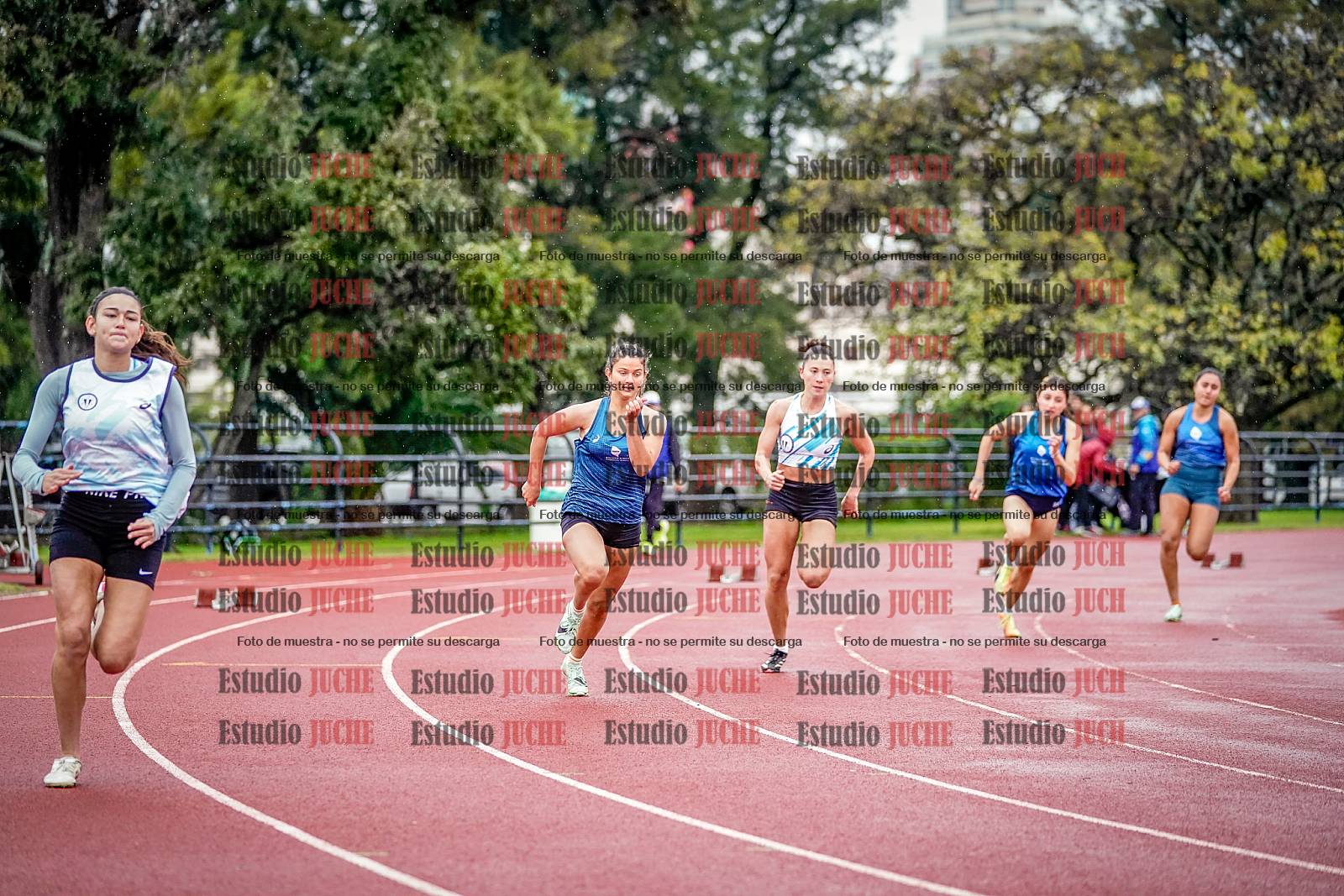 Fotos de los 200 m llanos de mujeres - heptatlón 4