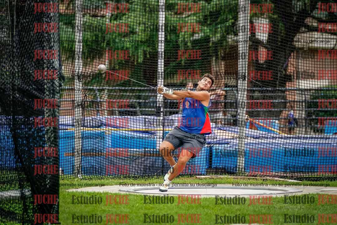 Fotos del lanzamiento de martillo de varones