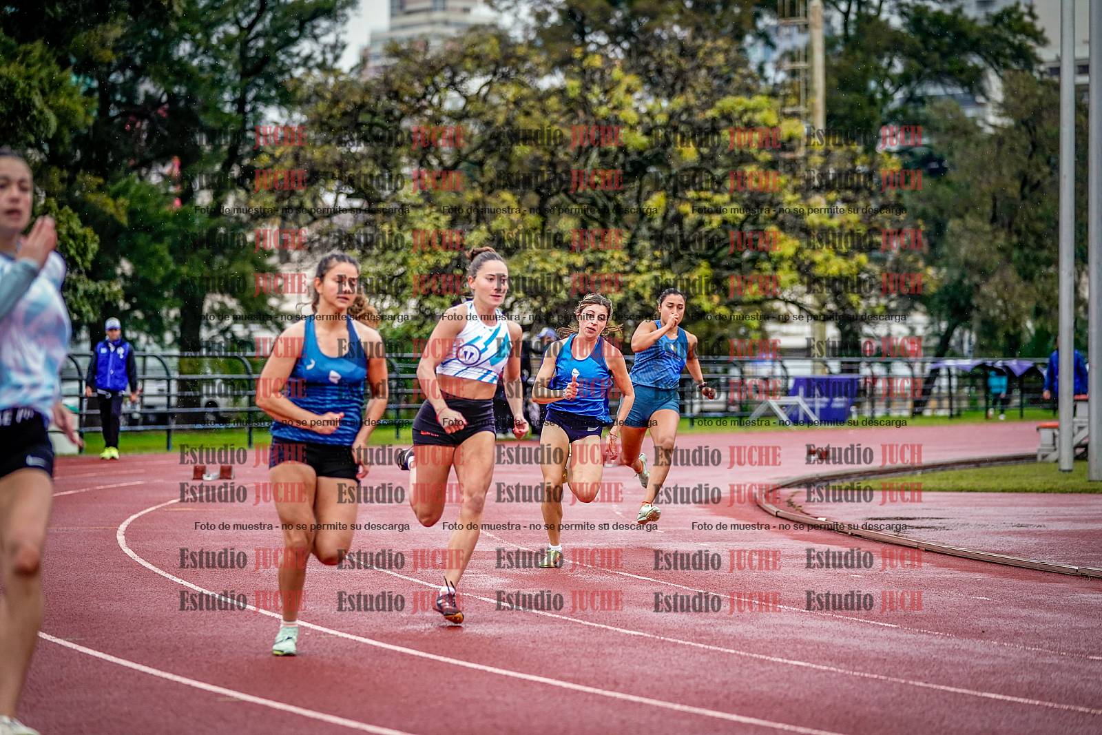 Fotos de los 200 m llanos de mujeres - heptatlón 4
