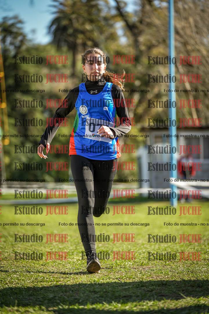 Fotos de la llegada del cross de 3000 m