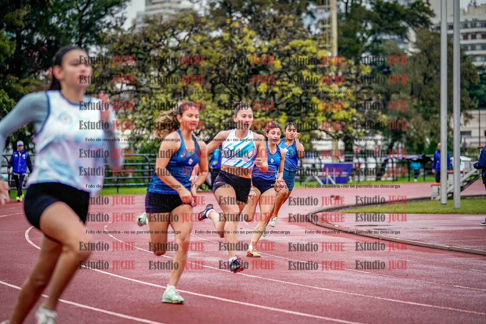 Fotos de los 200 m llanos de mujeres - heptatlón 4